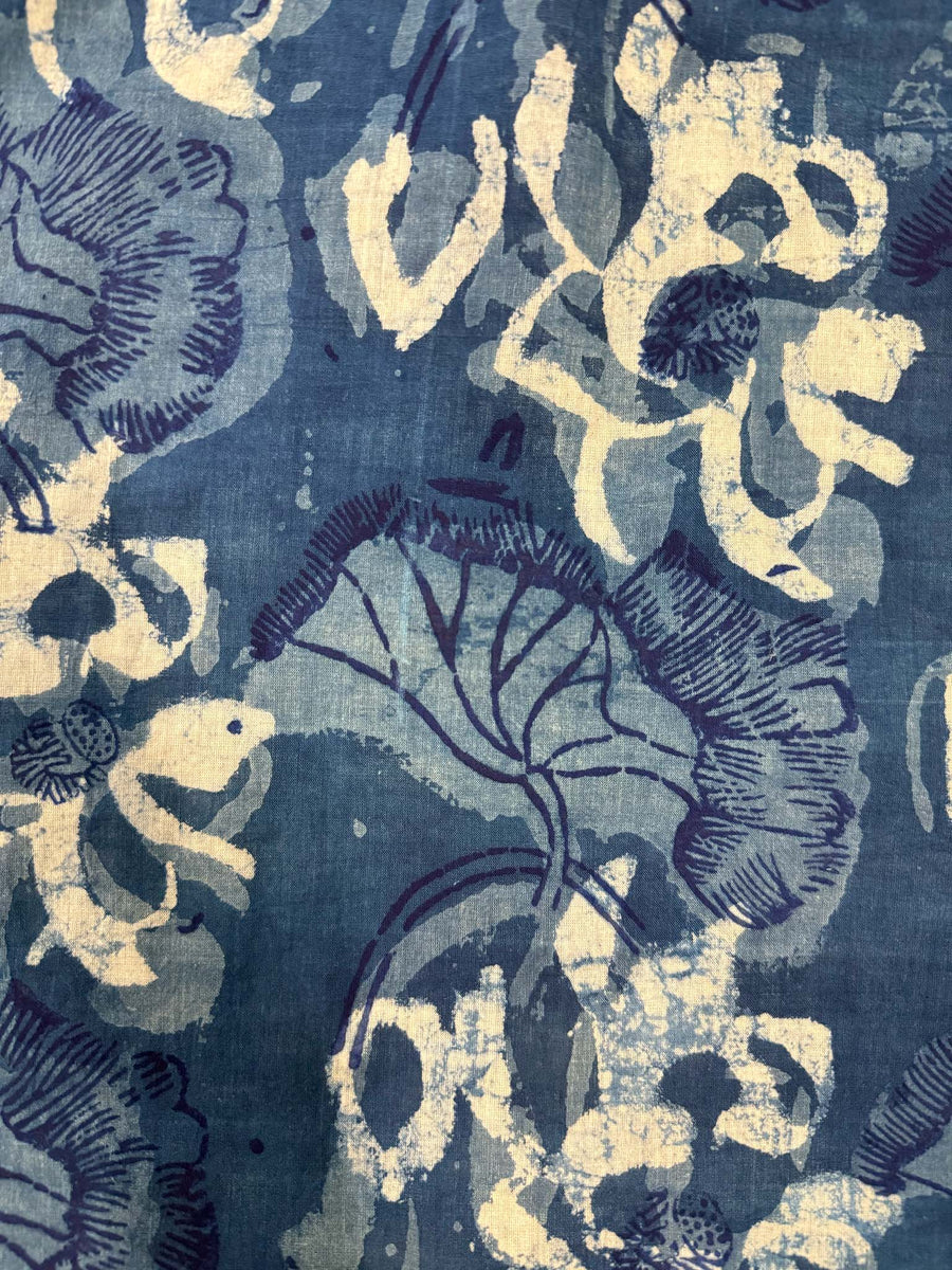 Pooja Dress, Indigo Lotus Pond
