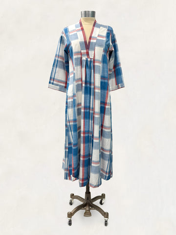 Pooja Dress, Madras Check