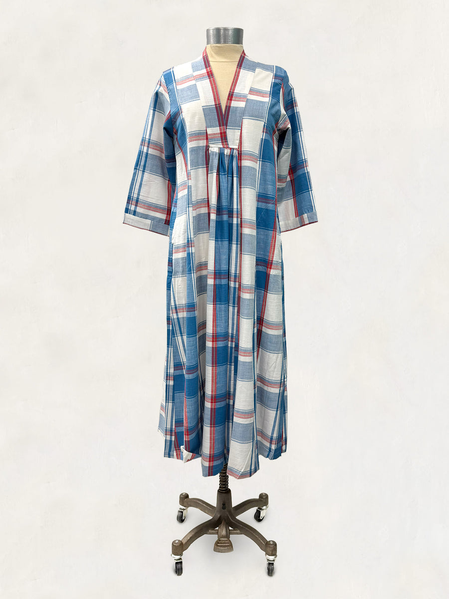 Pooja Dress, Madras Check