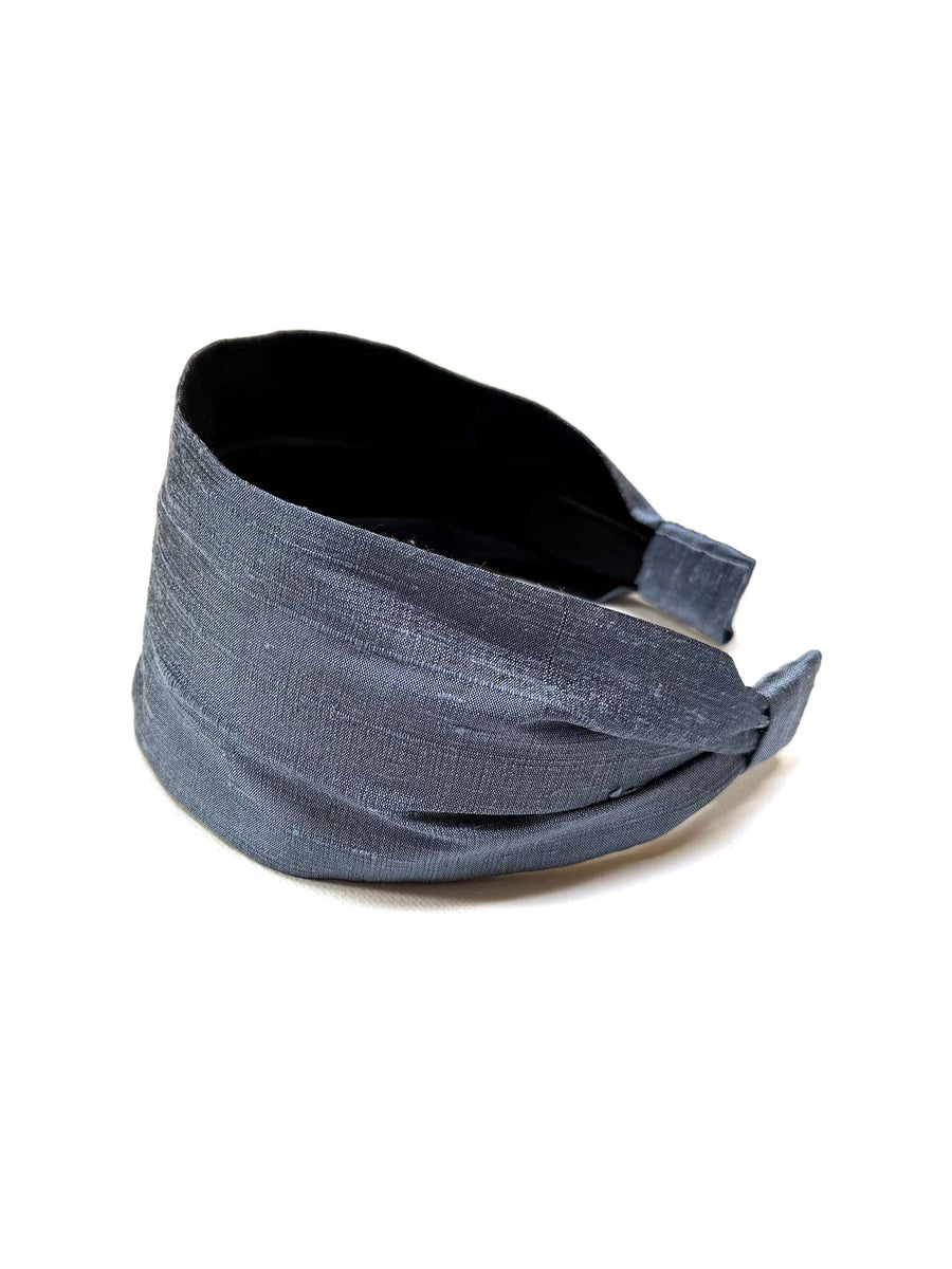 Aya Headband, Dupioni Silk Solids