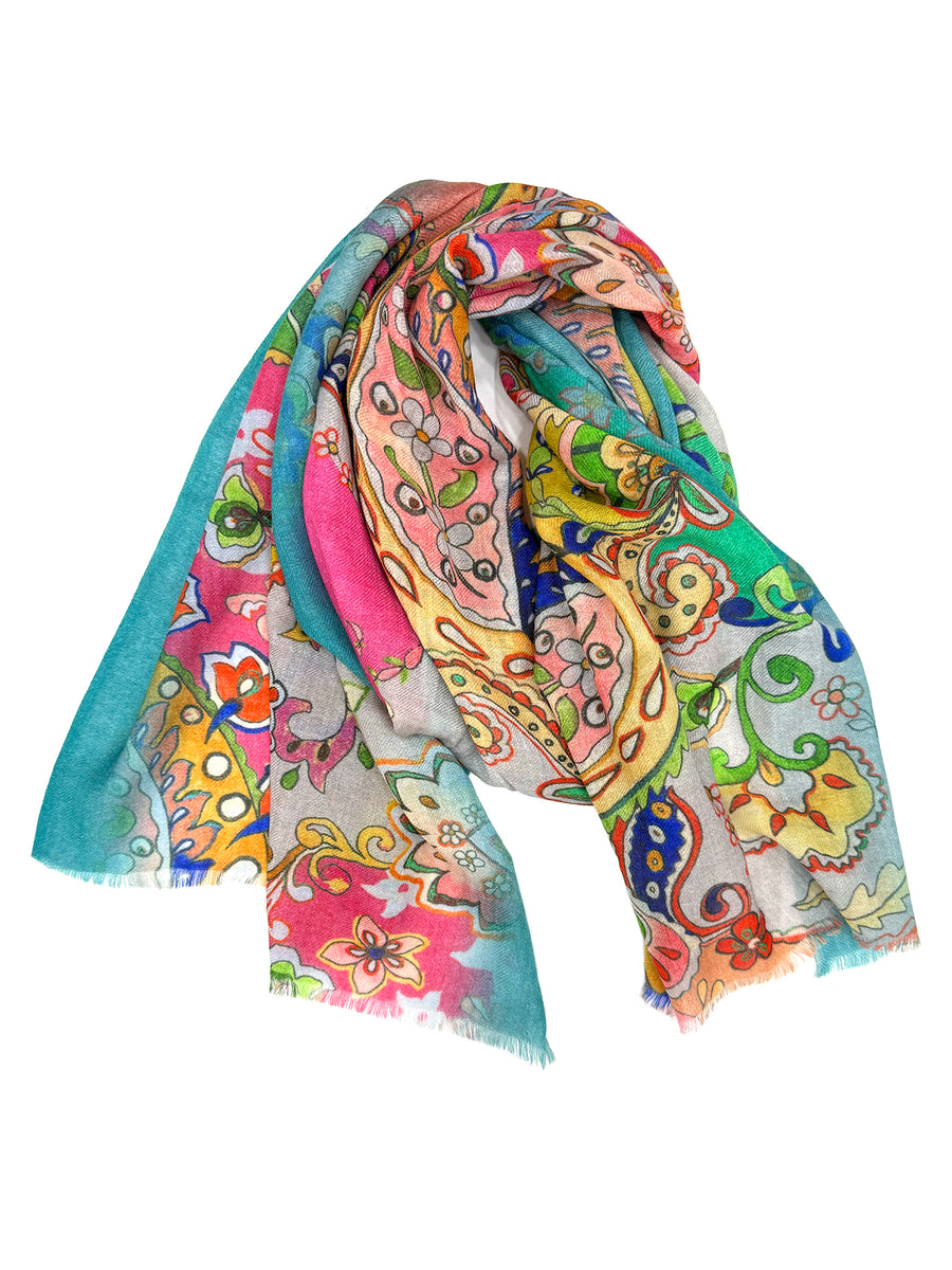 Digital Print Scarf No. 5
