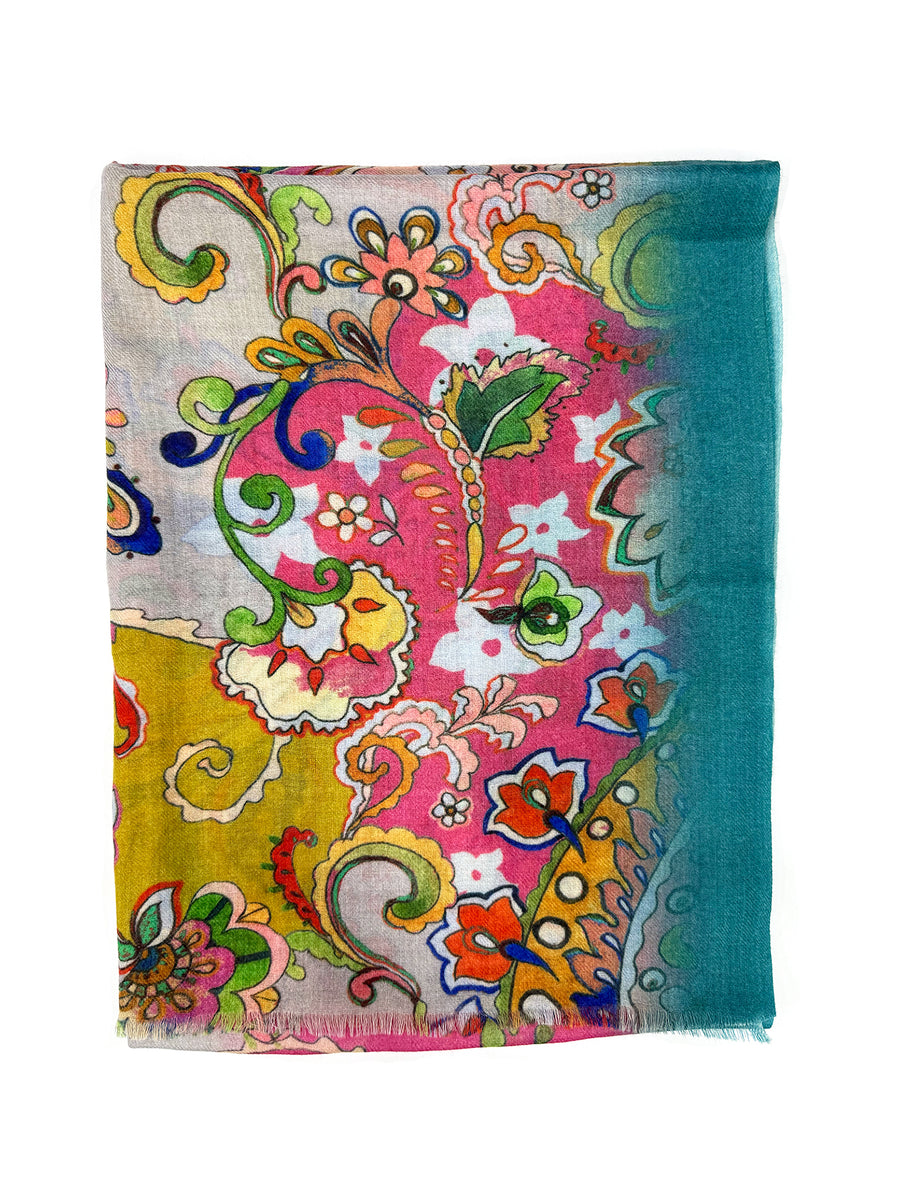 Digital Print Scarf No. 5