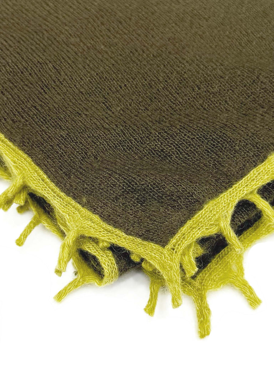 Cashmere Knit Shawls w/ Eyelash Trim - 6 AMAZING Colors!